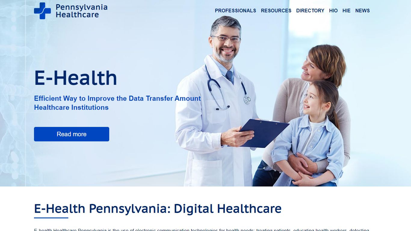 Healthcare Pennsylvania - HIE, EHealth, Medical Records