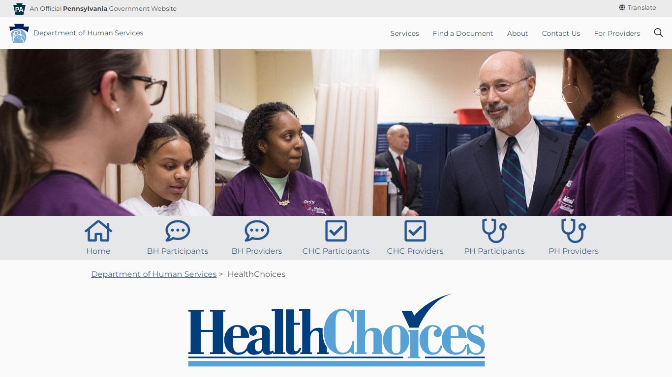 HealthChoices (default)